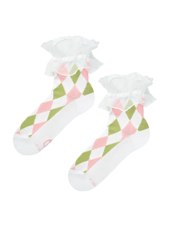 Cutecore-Socken Harlekin-Ästhetik