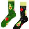 Lustige warme Socken Ferien-Avocado