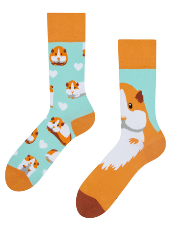 Lustige Socken Meerschweinchen