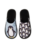 Lustige Hausschuhe Winterpinguin
