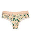 Spitzenhöschen für Frauen Schmetterlinge und Efeu