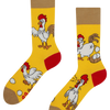 Lustige Socken Huhn oder Ei