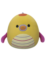 Squishmallows Leif der gelbe Seedrache mit gestreiftem Bauch, 20 cm
