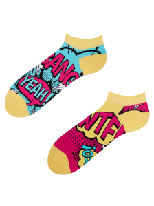 Lustige Knöchelsocken Comics