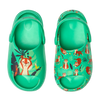 Lustige chunky Baby-Clog-Sandalen Tiger im Dschungel