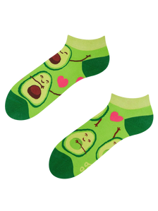 Lustige Knöchelsocken Avocado-Liebe