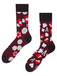 Lustige Socken Pokerspiel