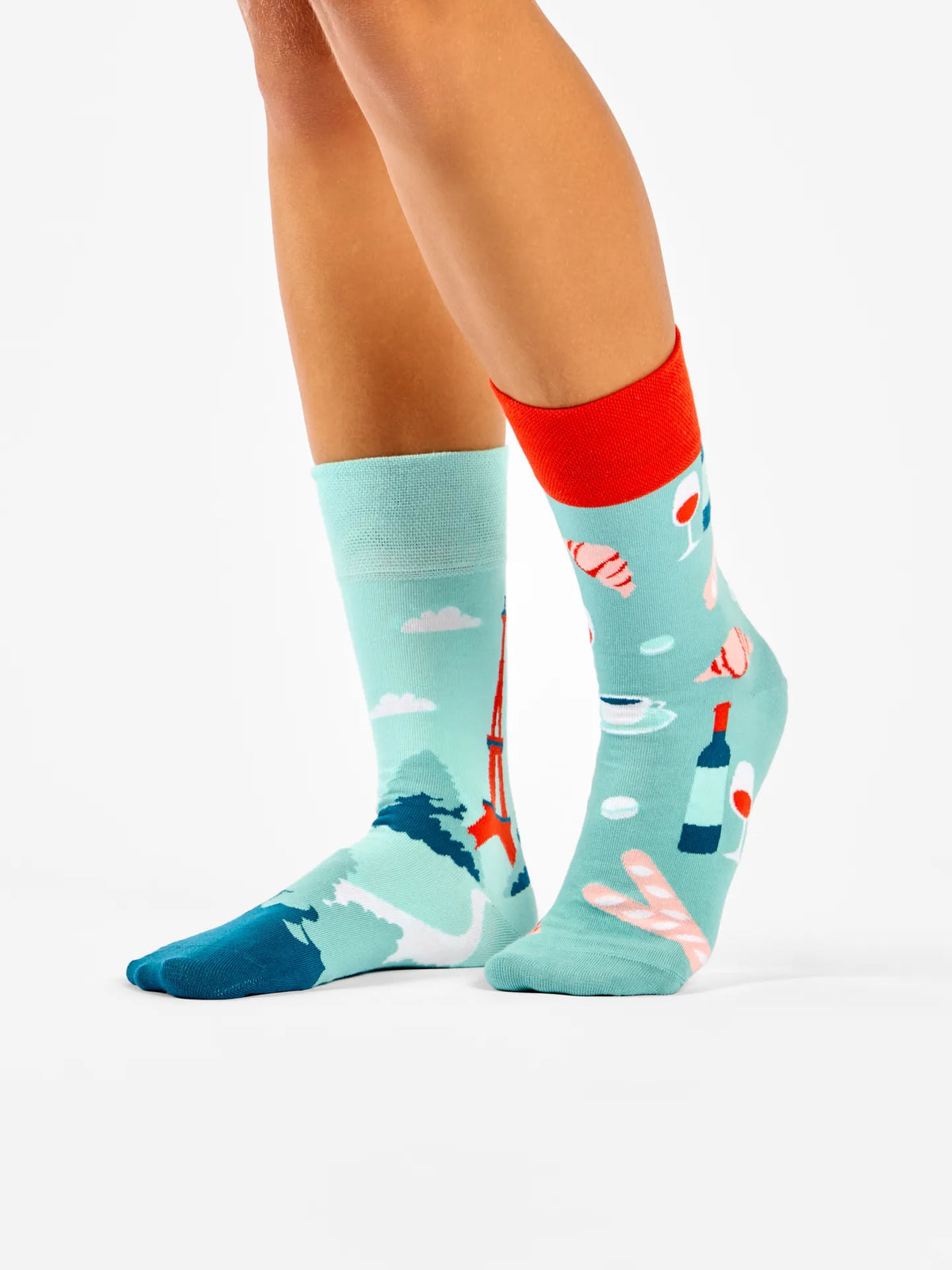 Lustige Socken Frankreich