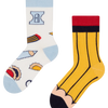 Lustige Kindersocken Bleistift