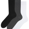3er-Pack Socken aus recycelter Baumwolle Klassiker