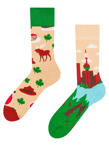 Lustige Socken Kanada