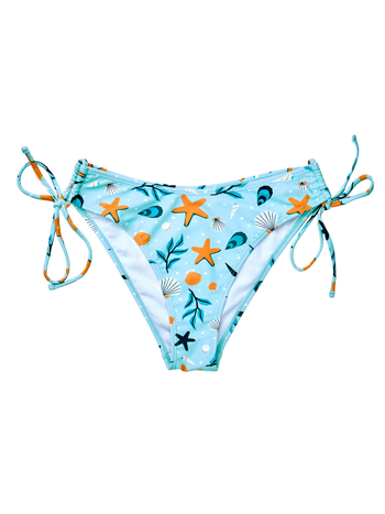 Verstellbare Bikinihöschen Muscheln