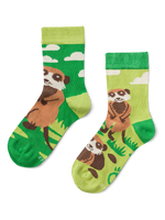 Lustige Kindersocken Erdmännchen