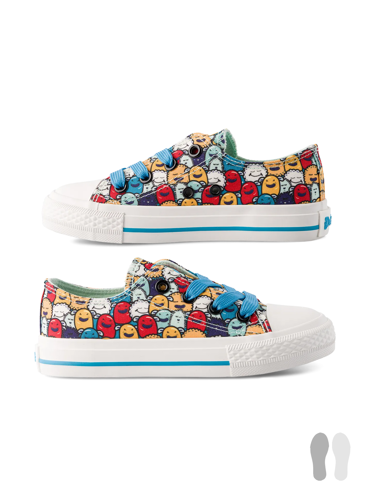 Lustige Canvas-Schuhe für Kinder Lustige Monster – Dedoles