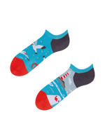 Lustige Sneakersocken Möwe