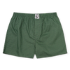 Pastellgrün gemusterte Shorts für Männer