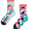 Lustige Kindersocken Kleine Meerjungfrau