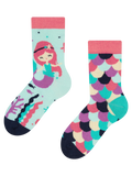 Lustige Kindersocken Kleine Meerjungfrau