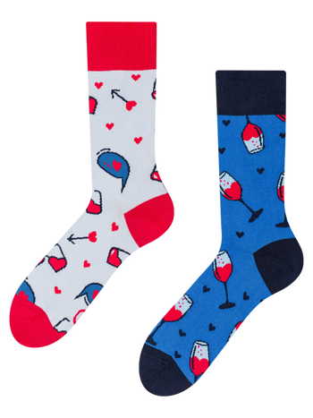 Lustige Socken Erstes Date