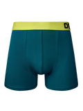 Blaugrüne und Gelbe Boxershorts