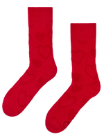Warme Socken Flauschige Herzen