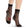Lustige Nylonsocken Folk-Liebe
