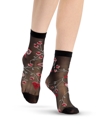 Lustige Nylonsocken Folk-Liebe