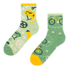 Lustige Crewsocken Radfahren