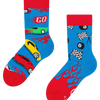 Lustige Kindersocken Schnelle Autos