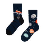 Lustige Kindersocken Kosmos
