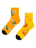 Lustige Crewsocken Fleißige Bienen