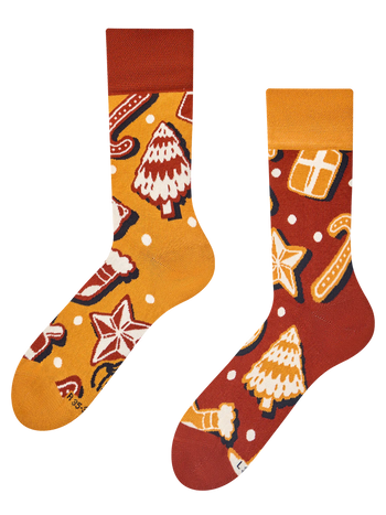 Lustige Socken Leckere Lebkuchen