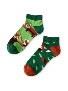 Lustige Knöchelsocken Roter Panda