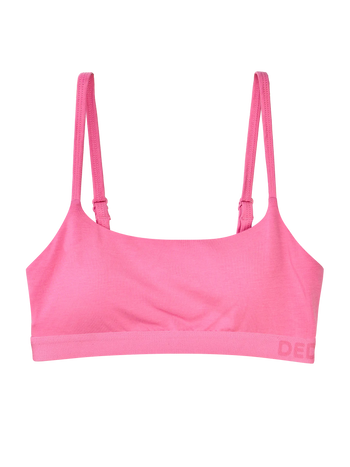 Begonie-Rosa Modal-Damenbralette