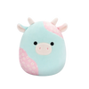 Squishmallows Yamaris die mintfarbene und rosa geblümte Kuh, 20 cm