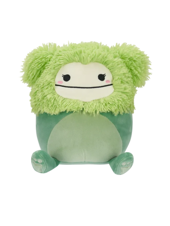 Squishmallows Bren der grüne Bigfoot, 20 cm
