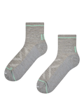 Wander-Knöchelsocken für Herren Grau