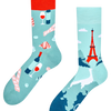 Lustige Socken Frankreich