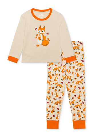 Lustiger Pyjama für Kinder Herbstfuchs