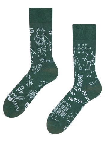 Lustige Socken Physik gegen Chemie