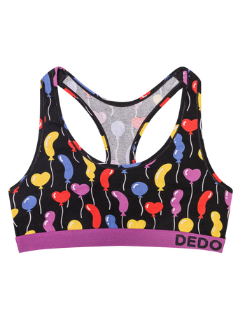 Lustige Damenbralette Ballons