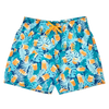 Lustige Badeshorts für Männer Tropisches Bier