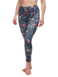 Lustige Sportleggings Gartenblumen