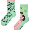 Lustige Kindersocken Rosa Prinzessin