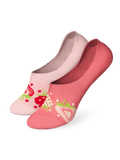 Lustige No-Show-Socken Süße Erdbeeren