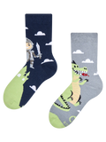 Lustige Kindersocken Tapferer Ritter