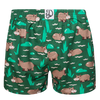 Shorts für Männer Schwimmendes Nilpferd