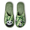 Lustige Hausschuhe Pandas und Bambus