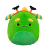 Squishmallows Callum das grüne Monster mit Fledermaus-Stirnband, 20 cm