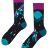 Lustige Socken Libellen in der Nacht
